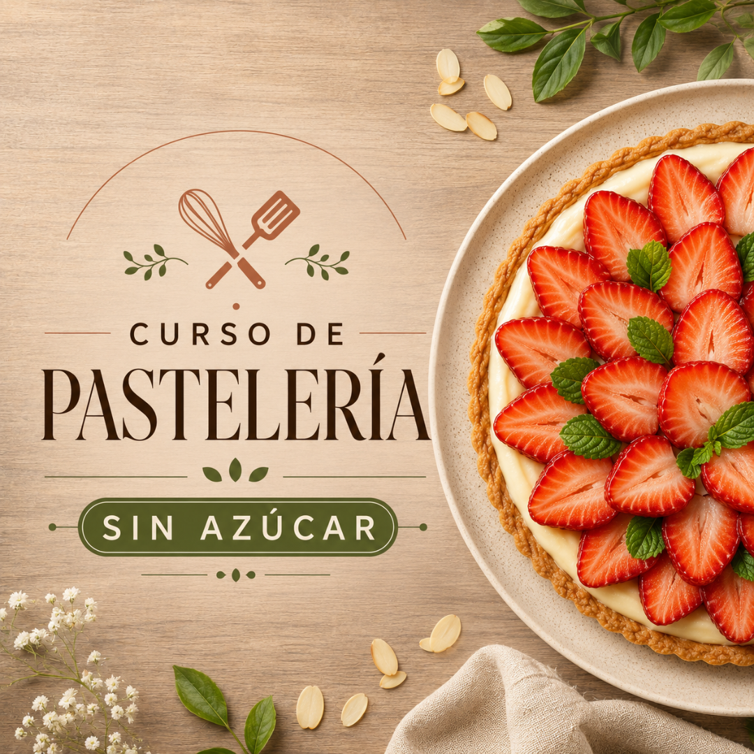 Curso: Pastelería Sin Azúcar