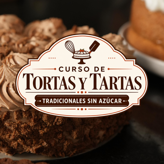 Curso: Tortas y Tartas Tradicionales Sin Azúcar