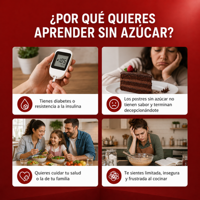 Curso de Pastelería Sin Azúcar + Bonos Libros Digitales de Regalo