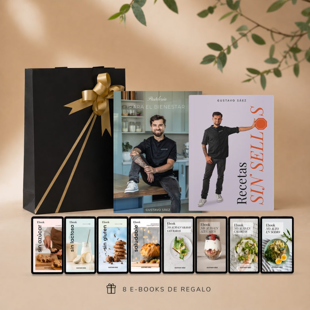 Pack Día de la Madre: "Recetas Sin Sellos" y "Pastelería para el Bienestar"