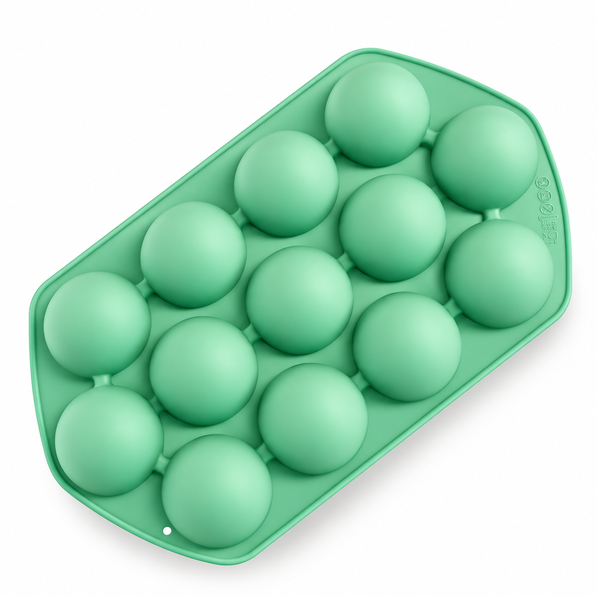 Molde semi esfera 4cm